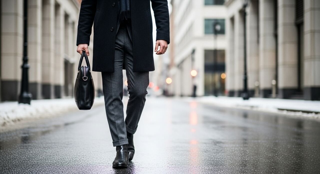 2025 Kış Trendleri: Yün Karışımlı Erkek Pantolonlarla Modern Şıklık