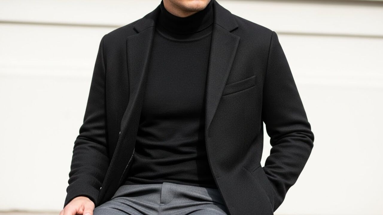 Triko + Kaban Uyumu: Soğuk Havaların En Güçlü Erkek Kombinleri