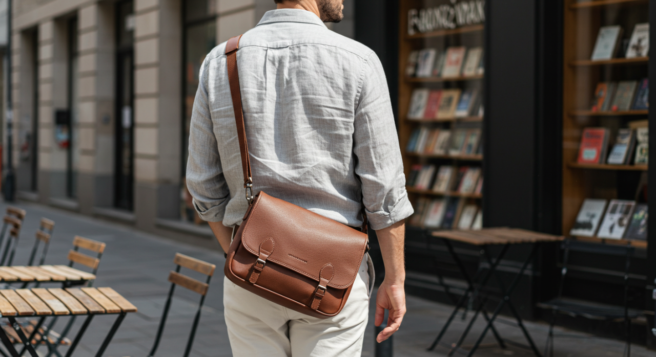 Kahverengi Çanta Kombinleri | Modern Erkekler İçin Şık ve Fonksiyonel Seçimler
