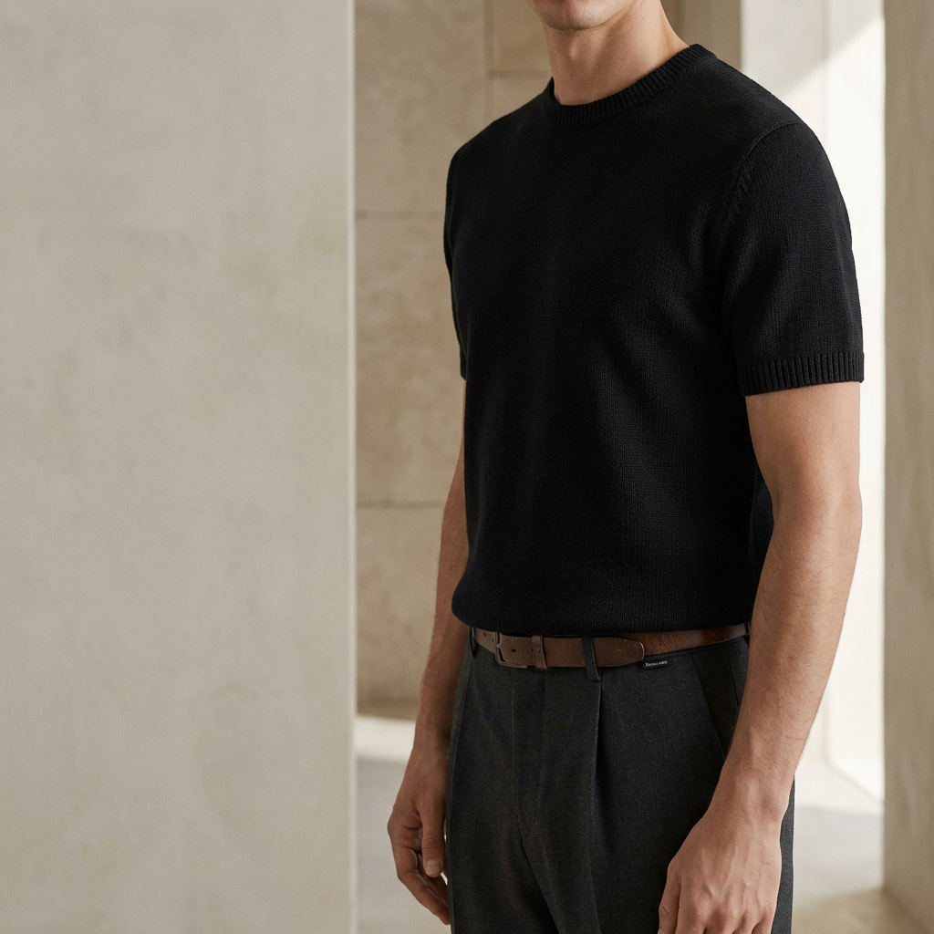 Triko Tişört ile İlkbaharda Nasıl Giyinilir? Tişörtten Daha Toplu Bir Erkek Stili