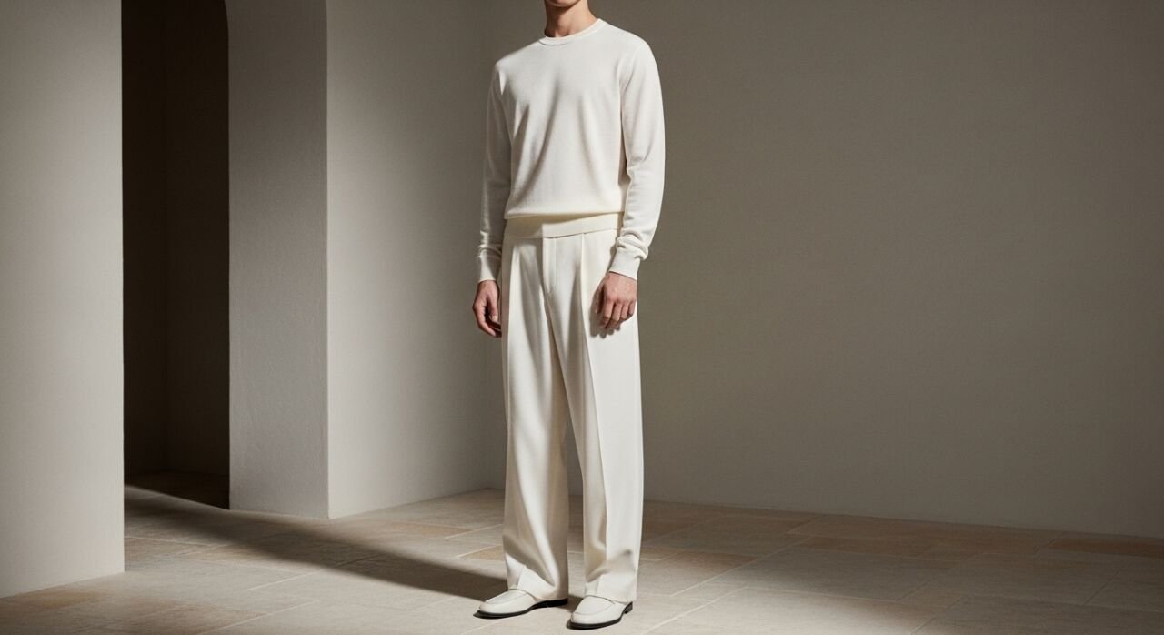 Beyaz Erkek Kombinleri: 2026 Stilinde Daha Temiz ve Daha Rafine Görünüm