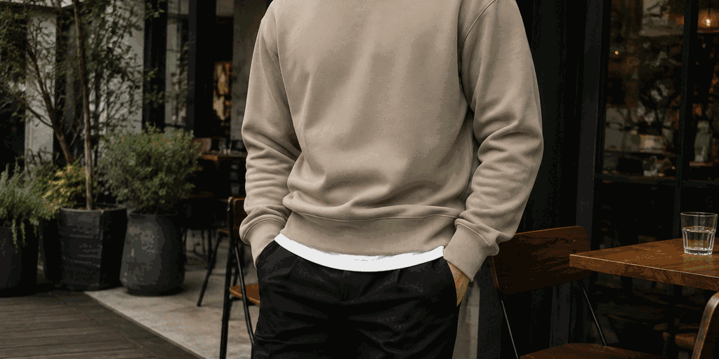 Erkek Sweatshirt Seçimi: Kalıp, Katman ve Şehir Stili
