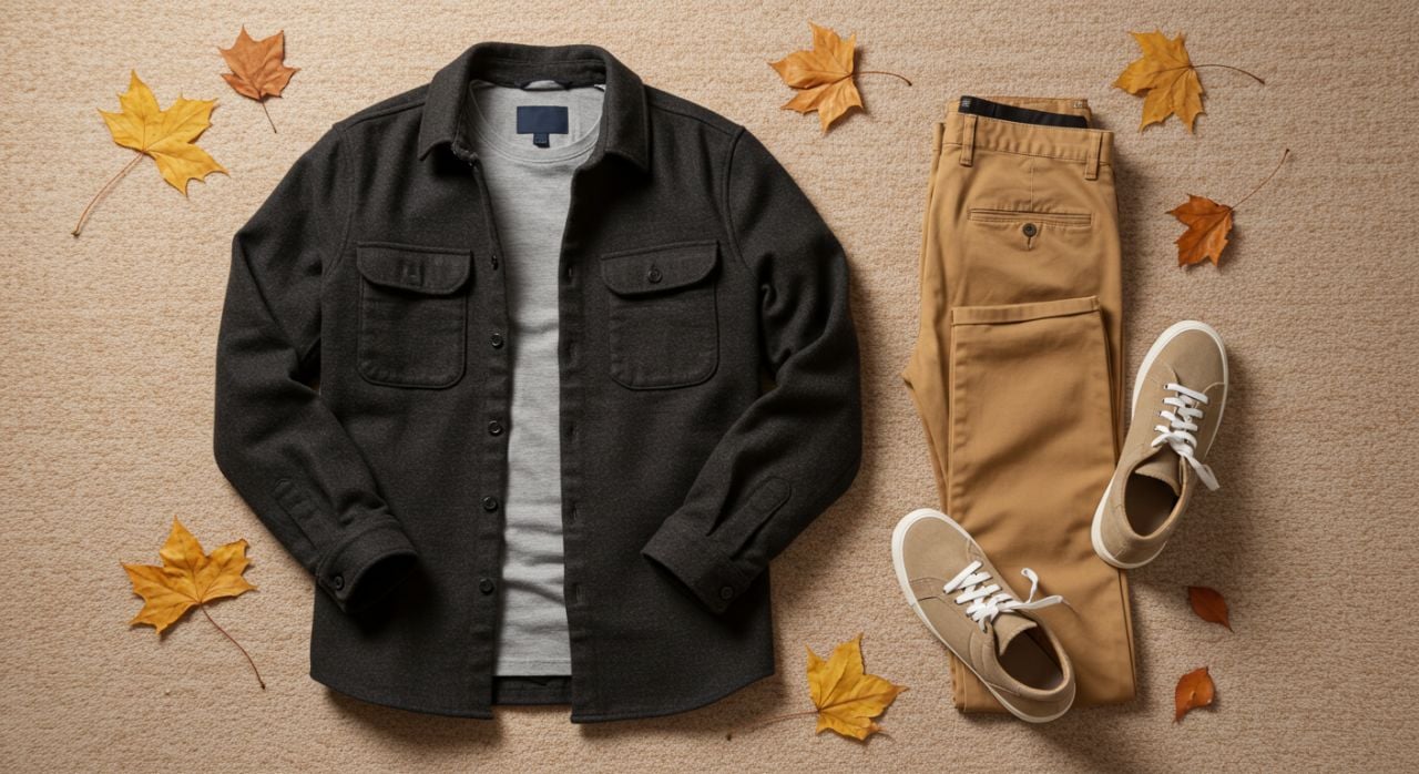 Erkek Overshirt Kombinleri: Mevsim Geçişlerinin Stil Kurtarıcısı