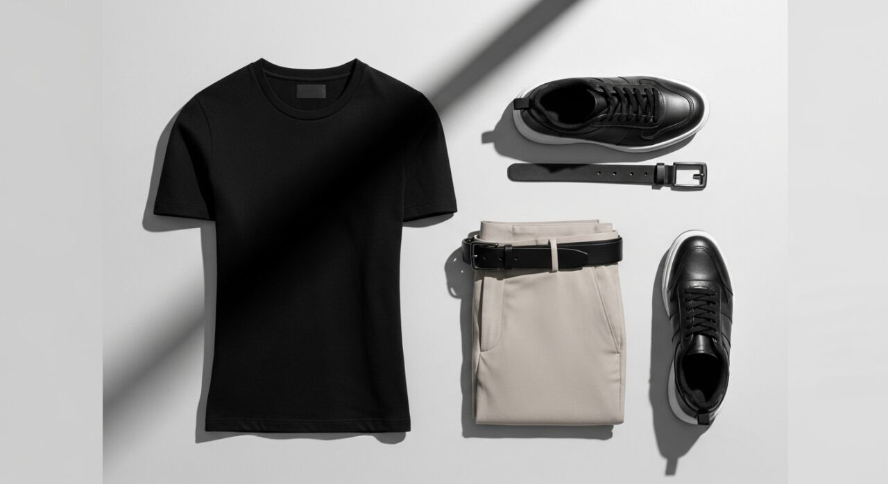 Erkek Monokrom Kombin: Tek Renkle Şıklığın Gücünü Keşfet
