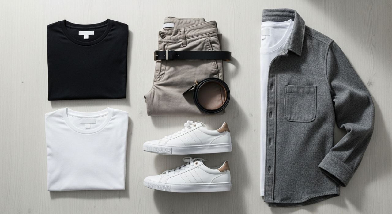Erkek Kapsül Gardırop Nasıl Oluşturulur? Az Parçayla Maksimum Stil