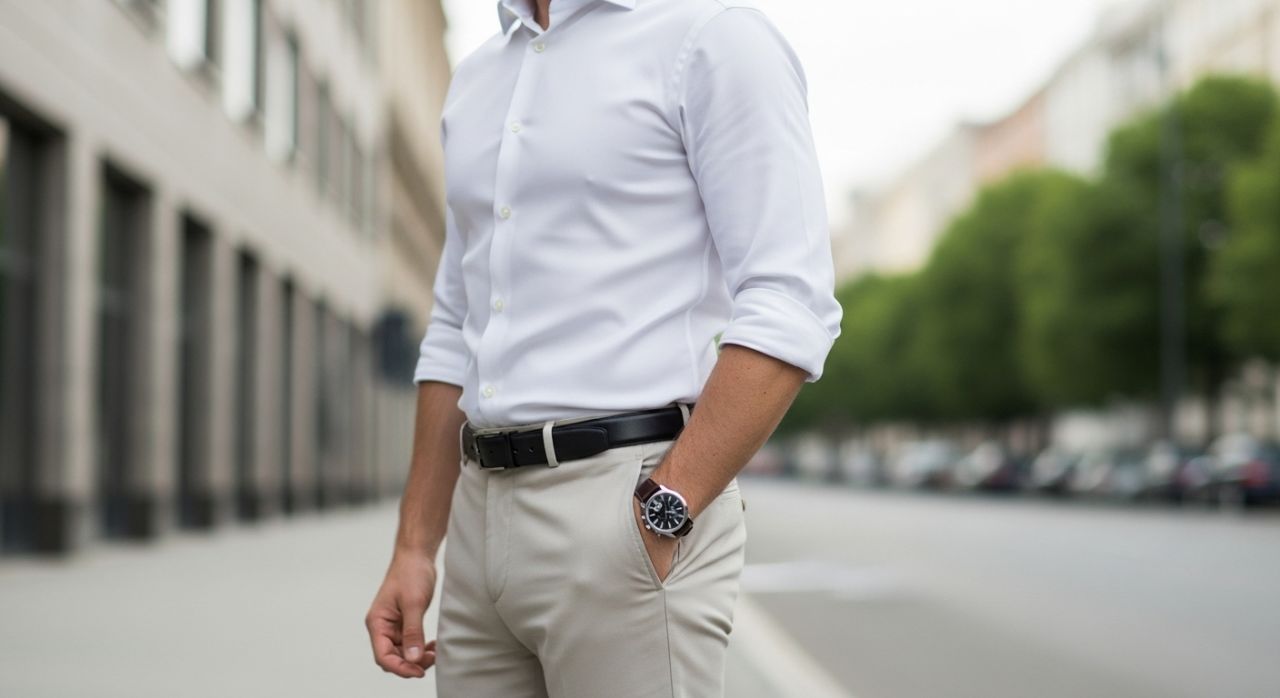 Beyaz Gömlekle Zamansız Stil: Her Erkeğin Gardırobunda Olması Gereken Parça