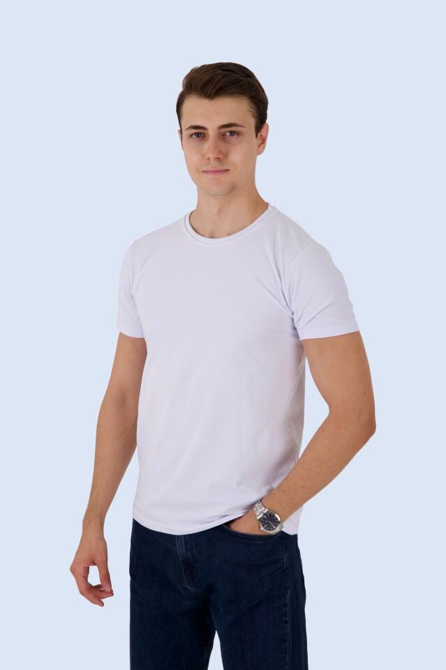 Basic Beyaz Tişört V2