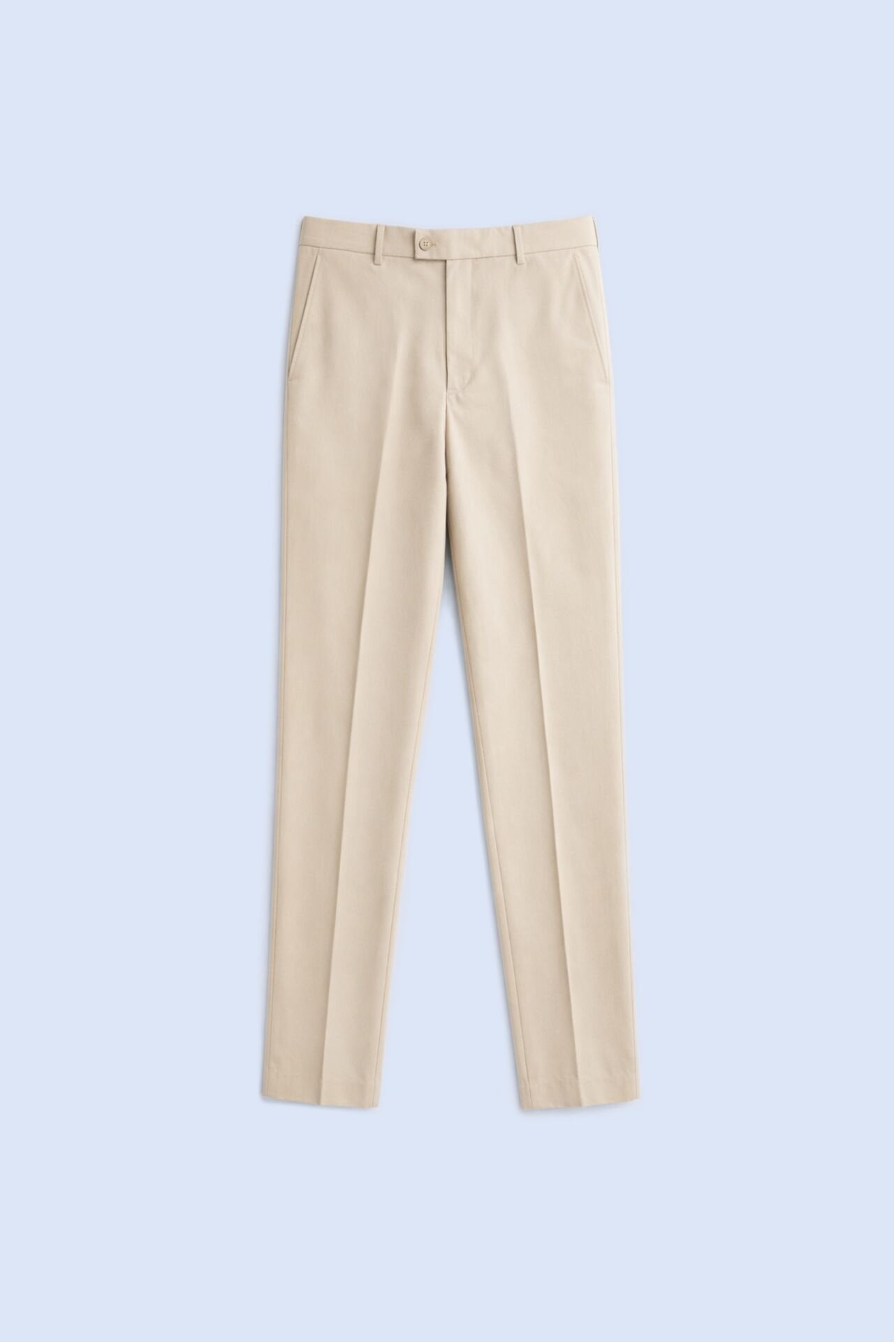 Klasik Bej Kumaş Pantolon/Manovam Premium