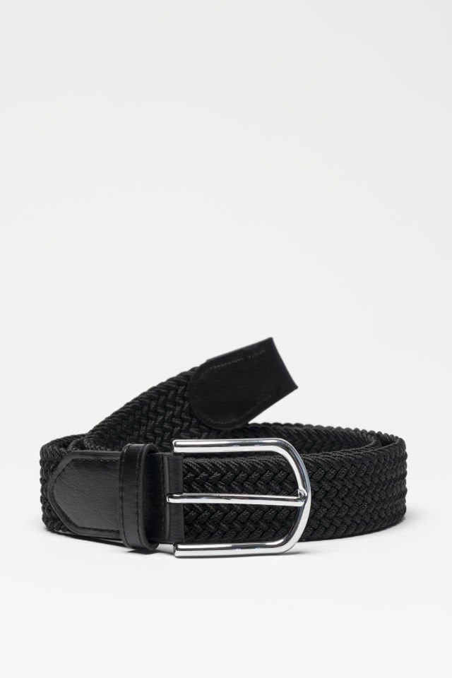 Esnek Örgü Kemer Siyah