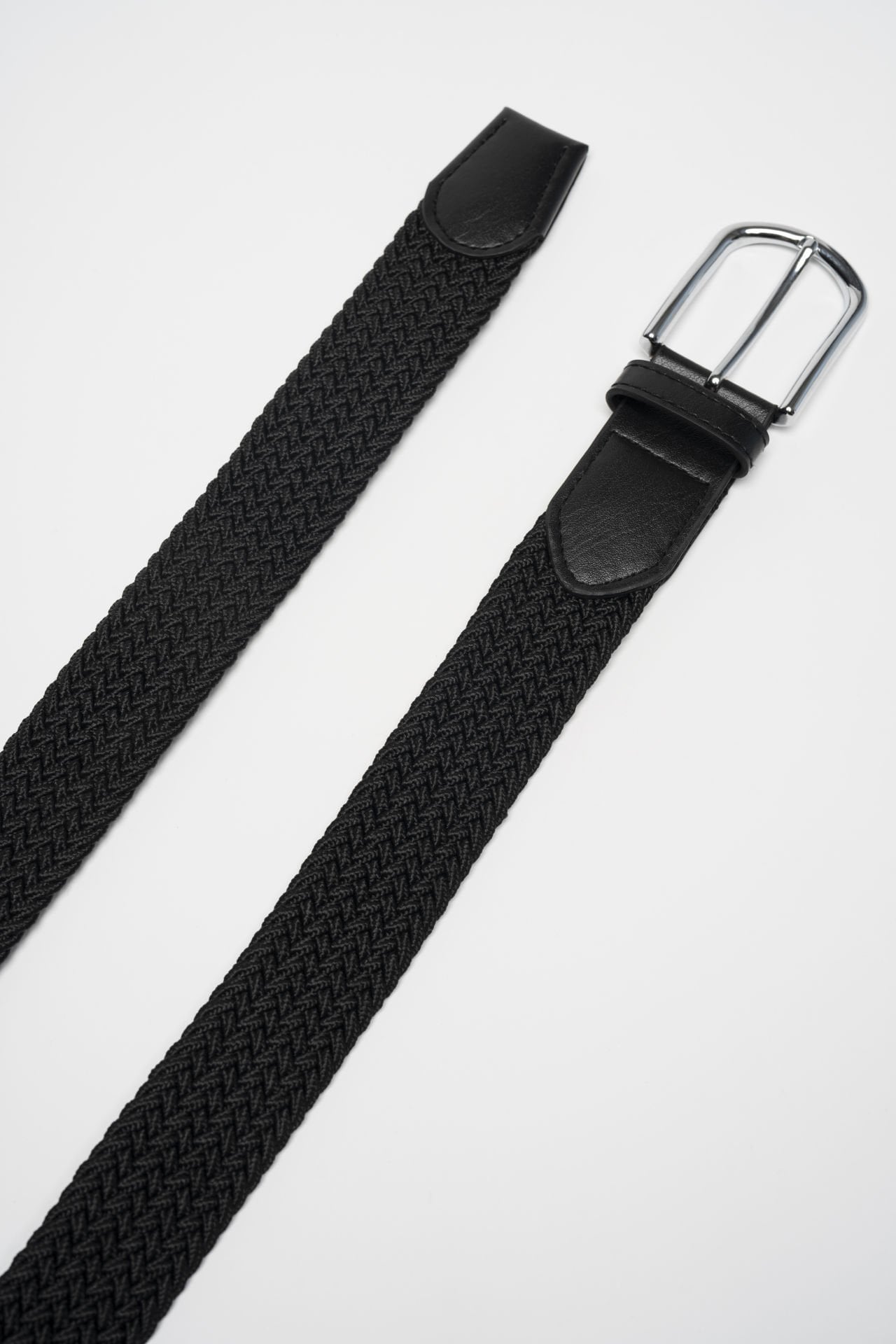 Esnek Örgü Kemer Siyah