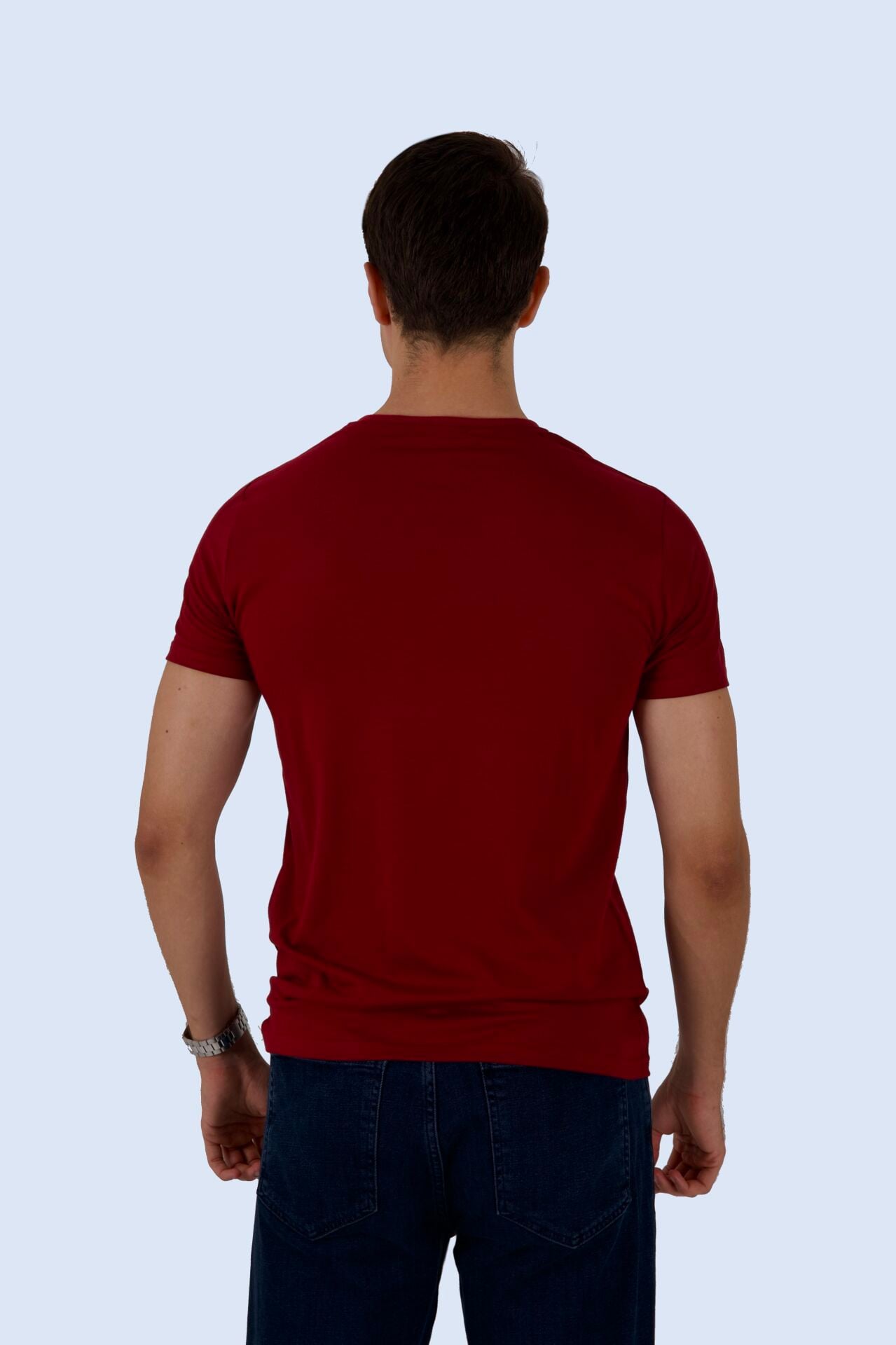 Basic Bordo Tişört