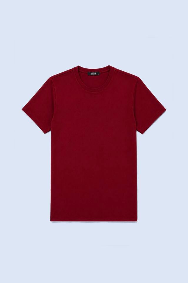 Basic Bordo Tişört