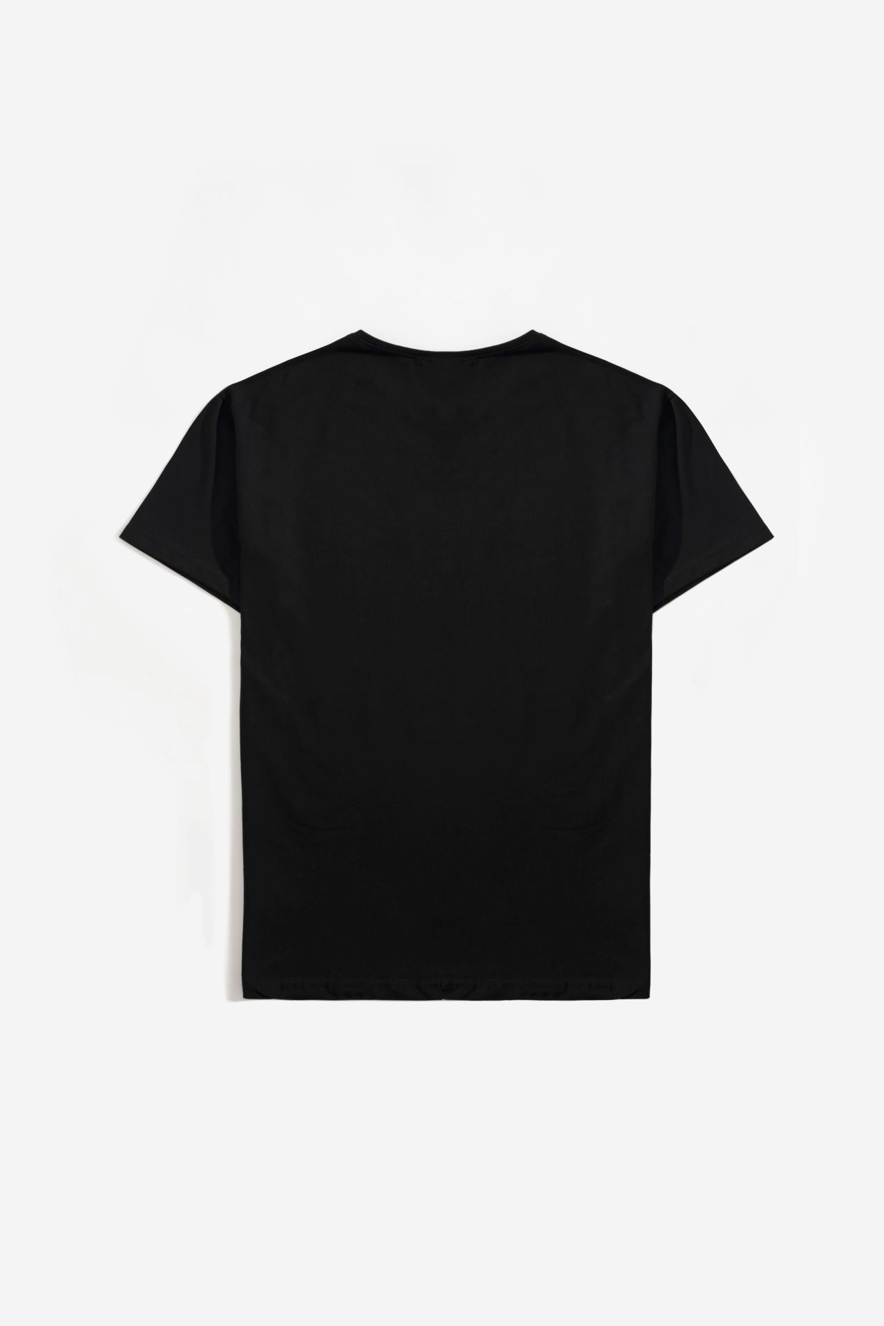 Basic Siyah ve Beyaz Tişört İkili Set