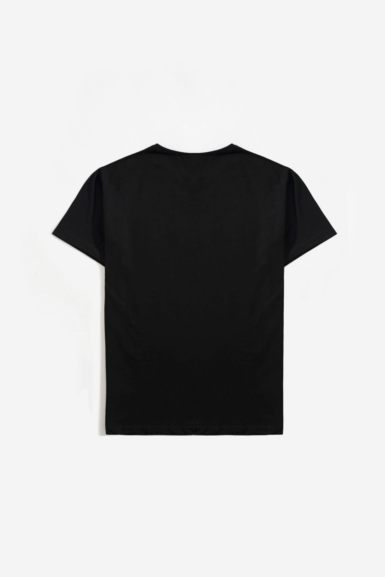 Basic Siyah ve Beyaz Tişört İkili Set