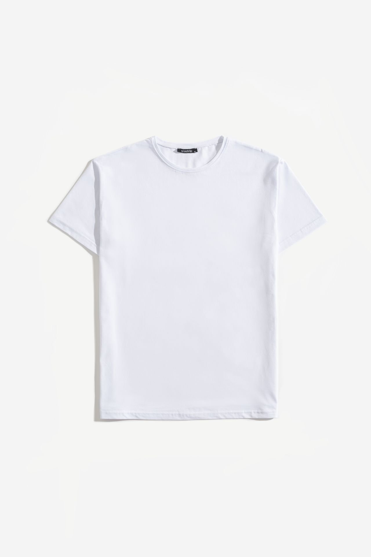 Basic Siyah ve Beyaz Tişört İkili Set