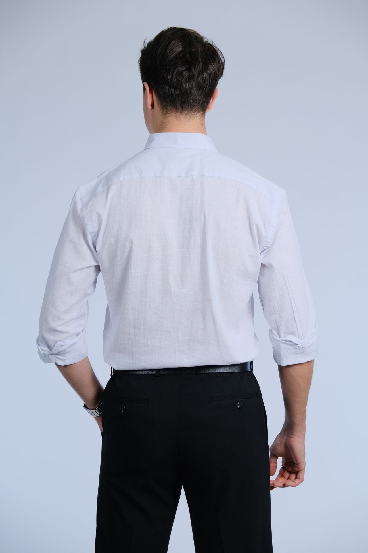 Beyaz Gömlek / Dik Yaka