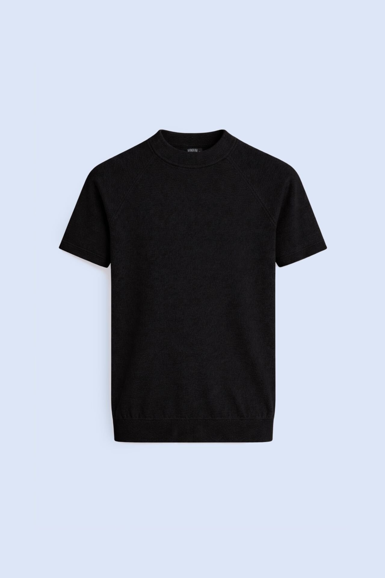 Siyah Triko Tişört | Manovam M