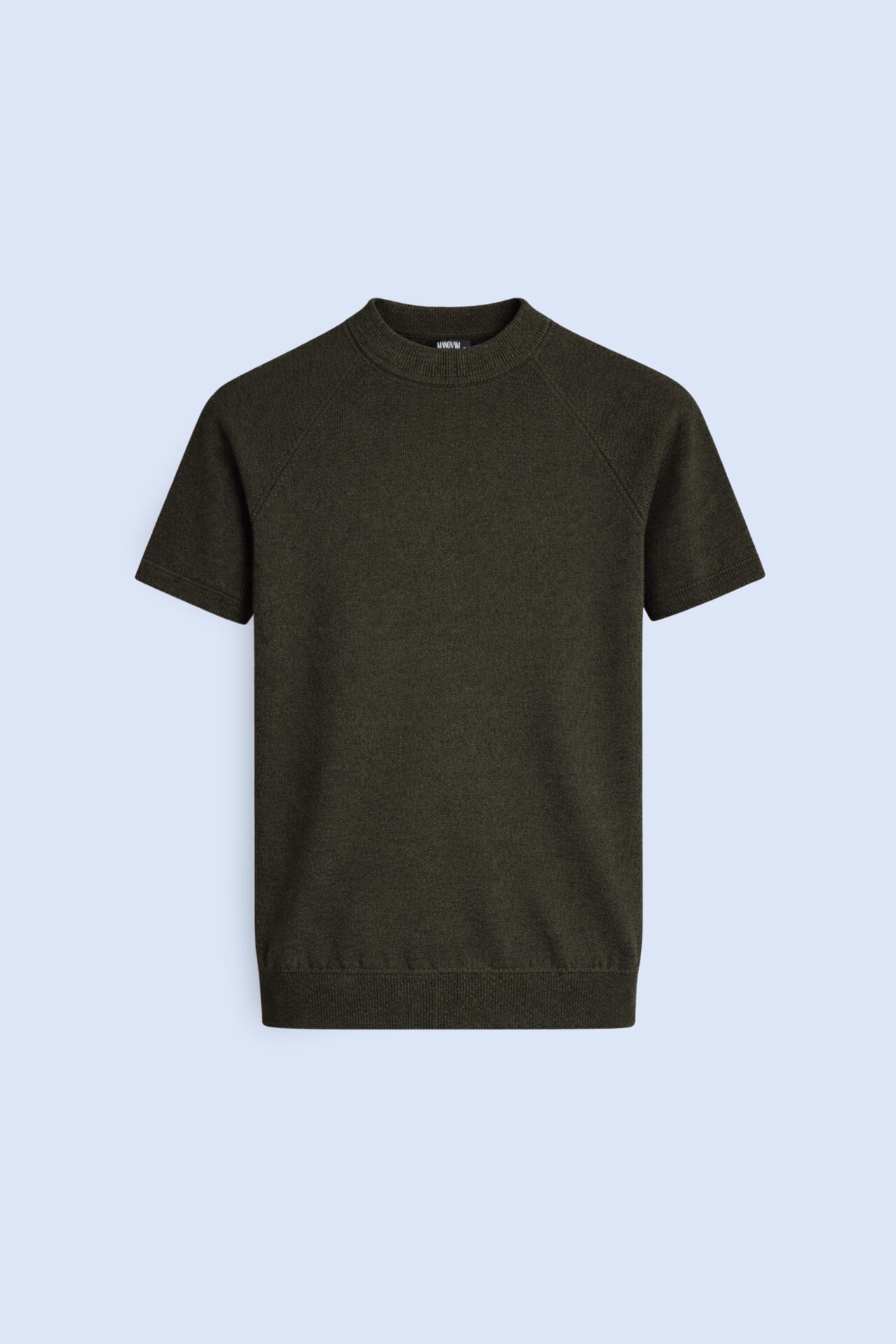 Haki Triko Tişört | Manovam