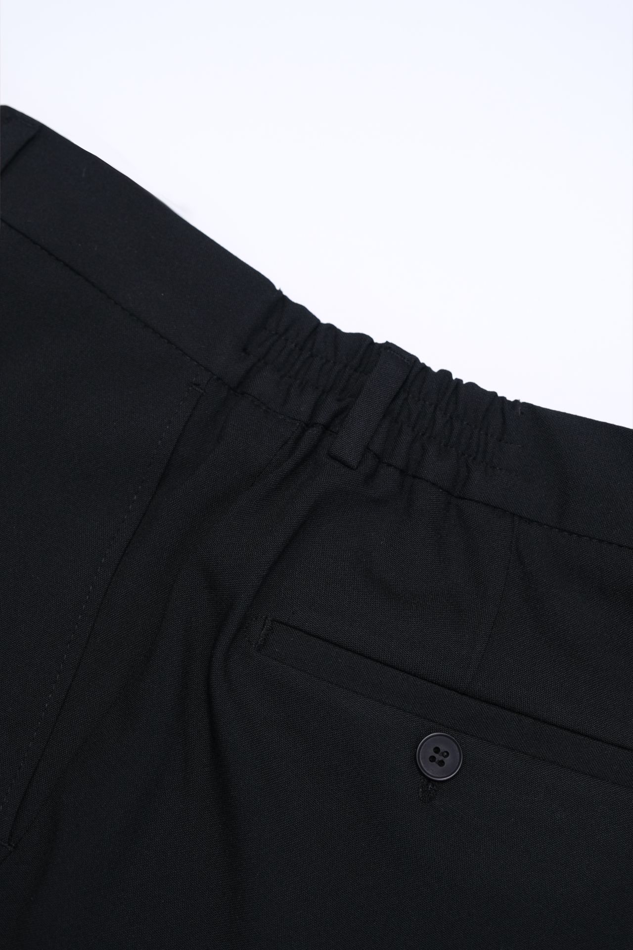 Siyah Kumaş Pantolon