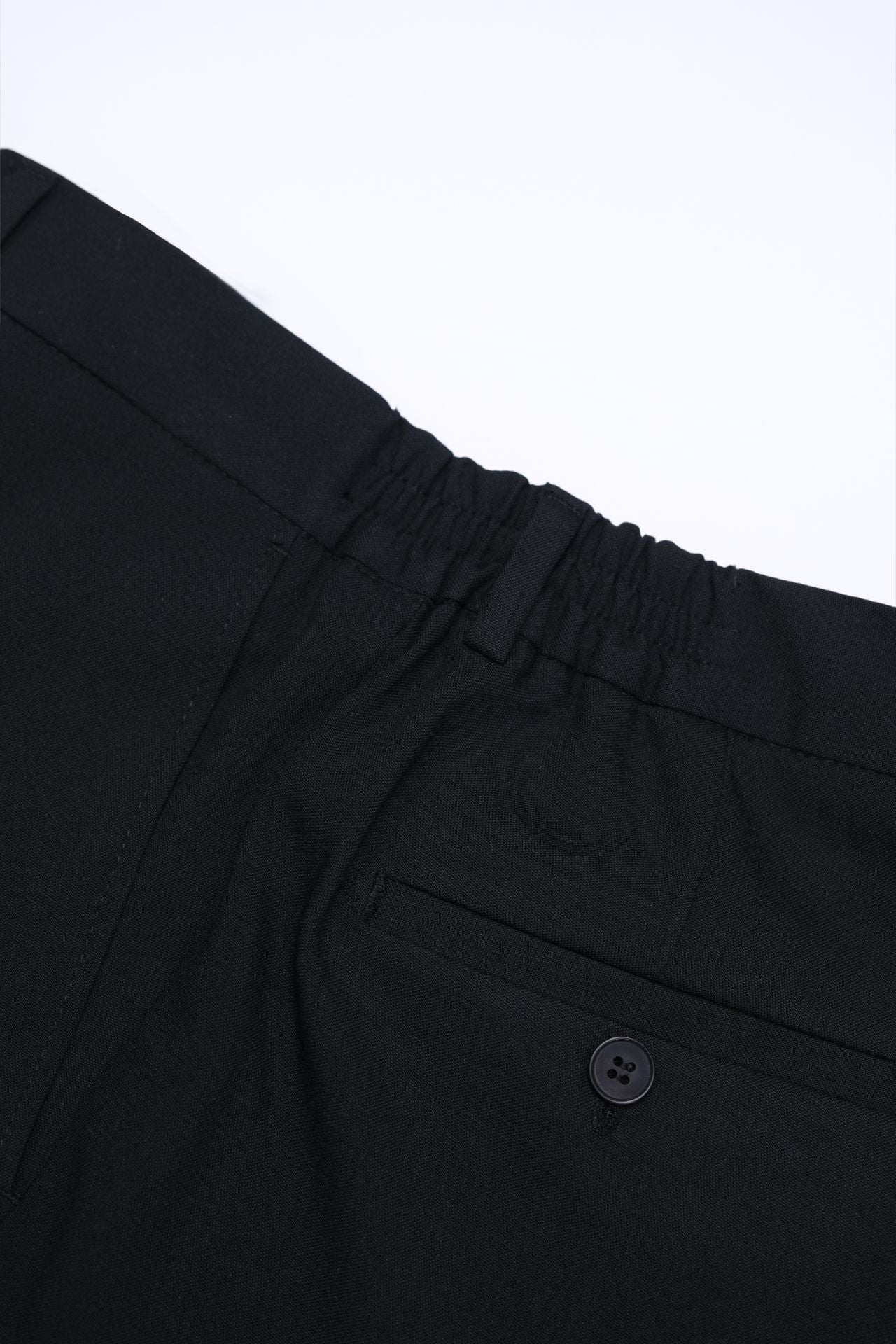 Siyah Kumaş Pantolon