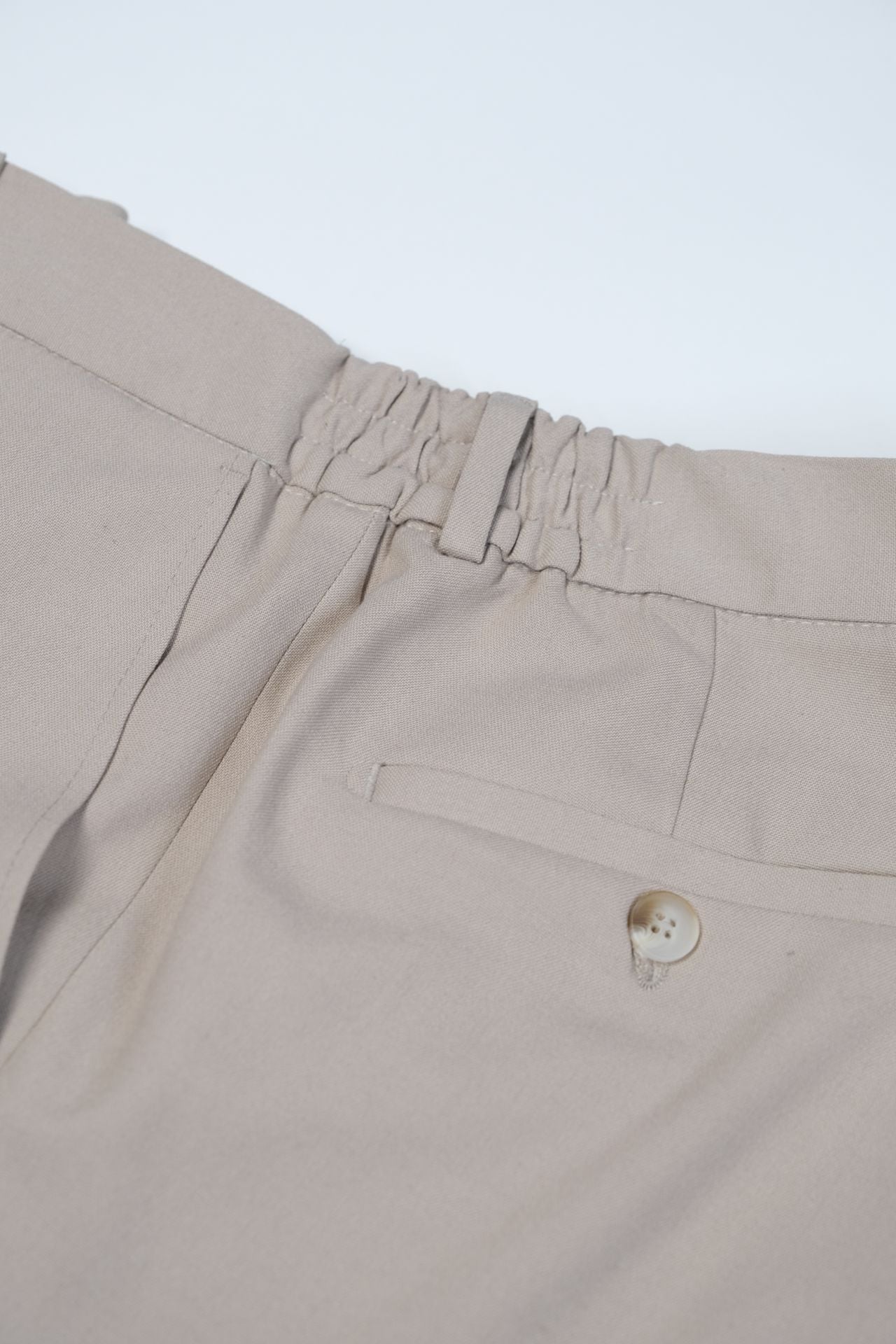 Bej Kumaş Pantolon | Manovam