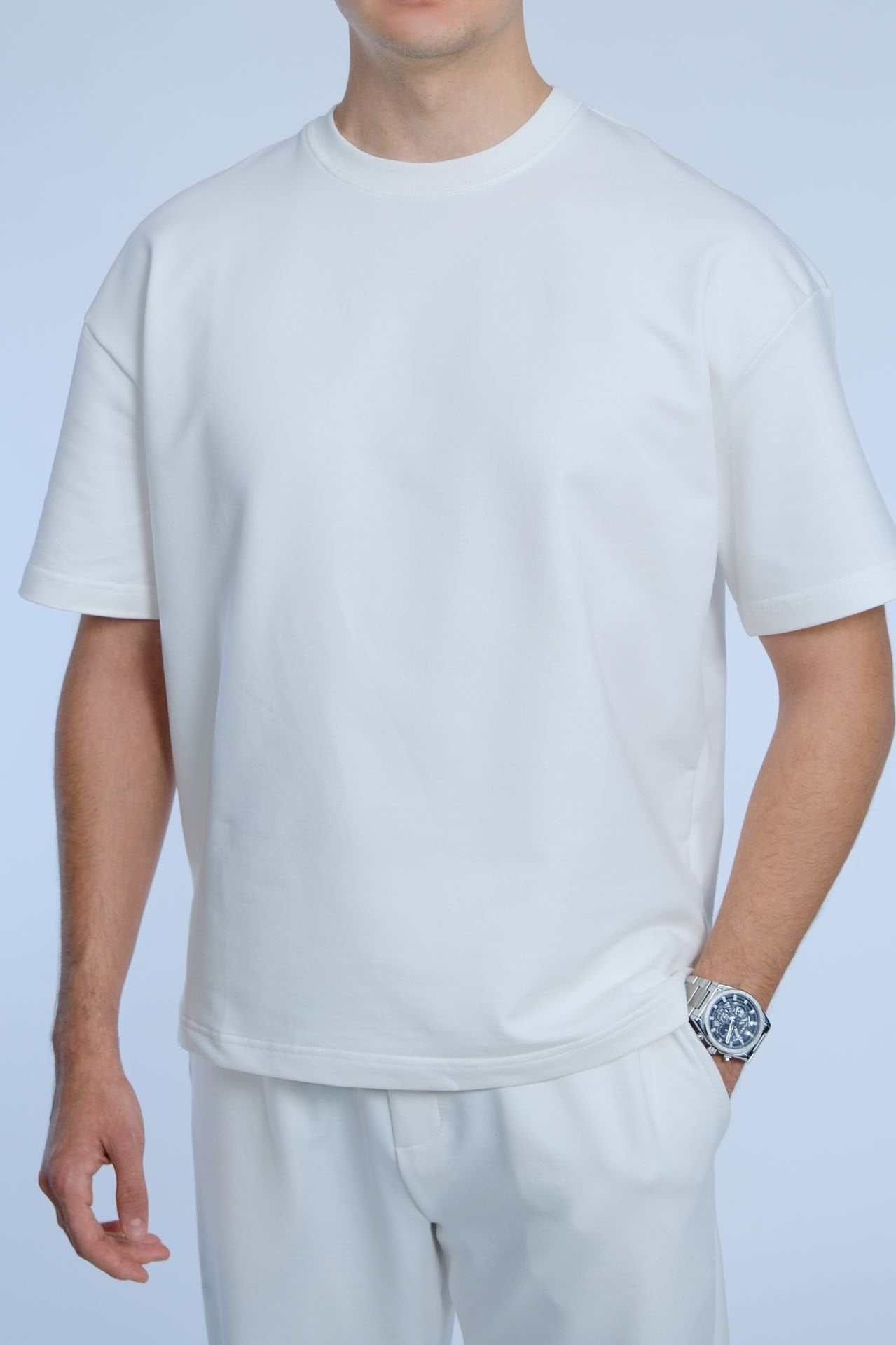 Açık Bej Yazlık Eşofman Takımı