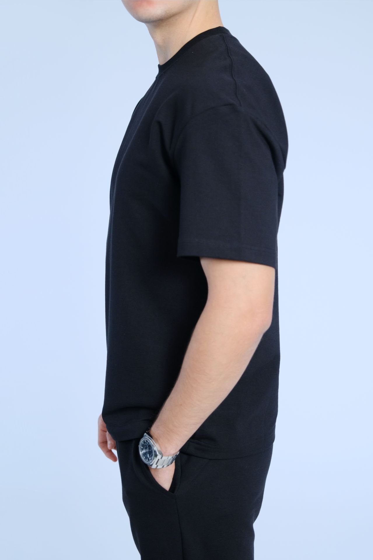 Siyah Yazlık Eşofman Takımı