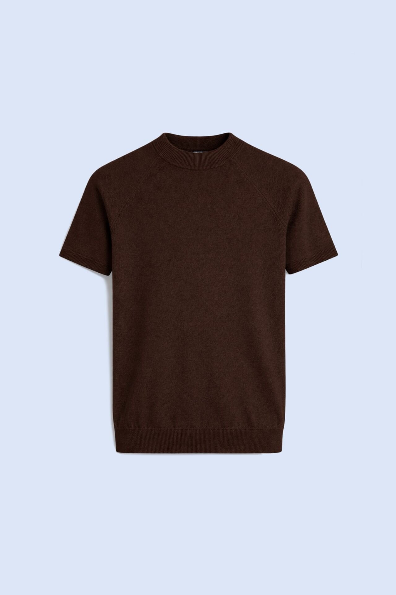 Kahverengi Triko Tişört