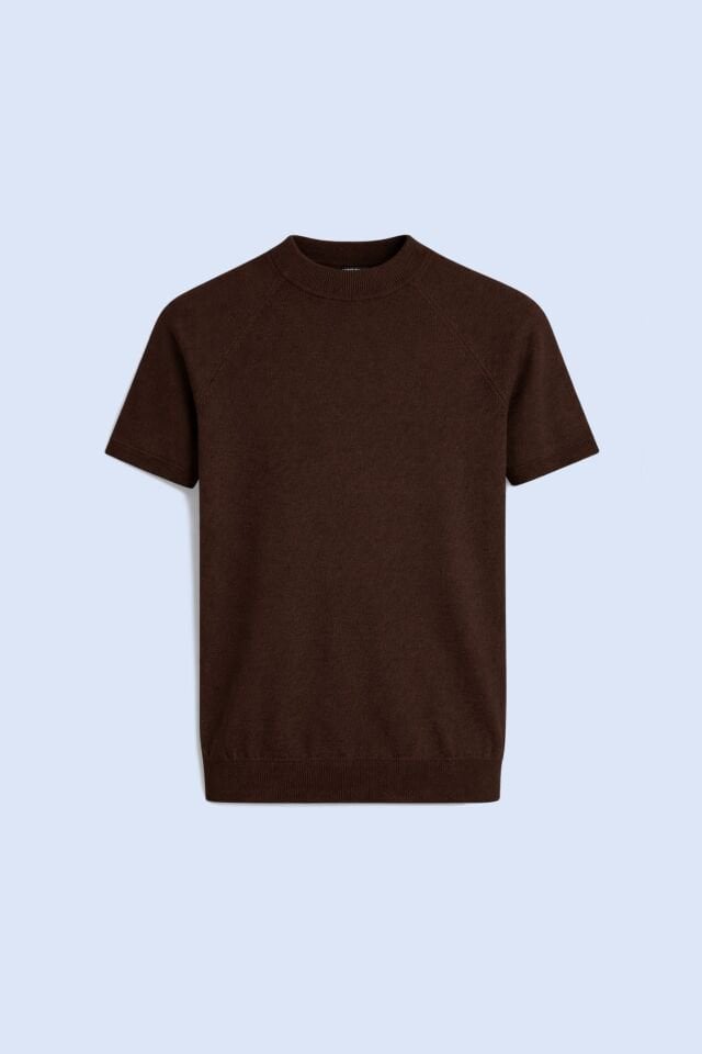 Kahverengi Triko Tişört