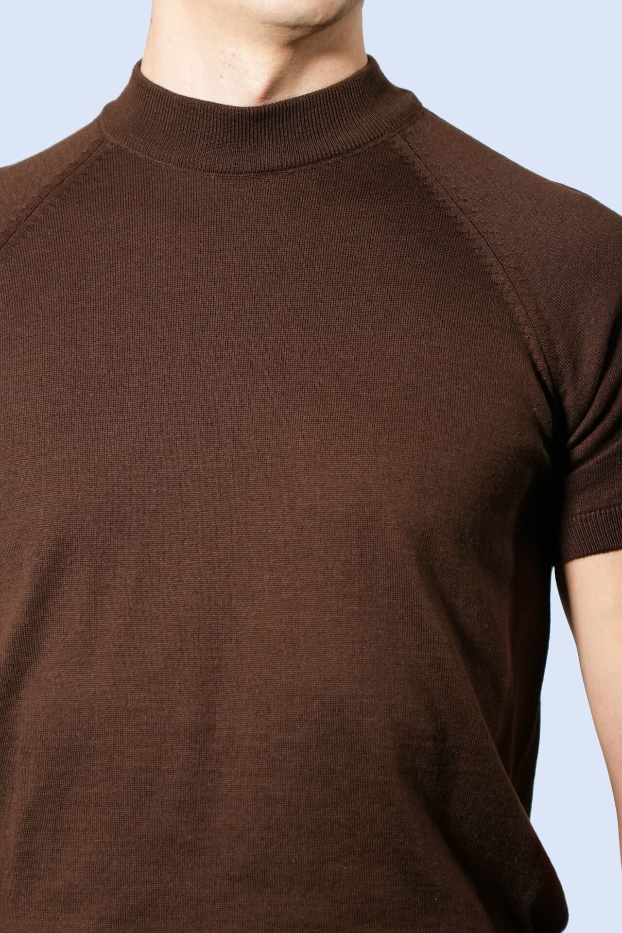 Kahverengi Triko Tişört