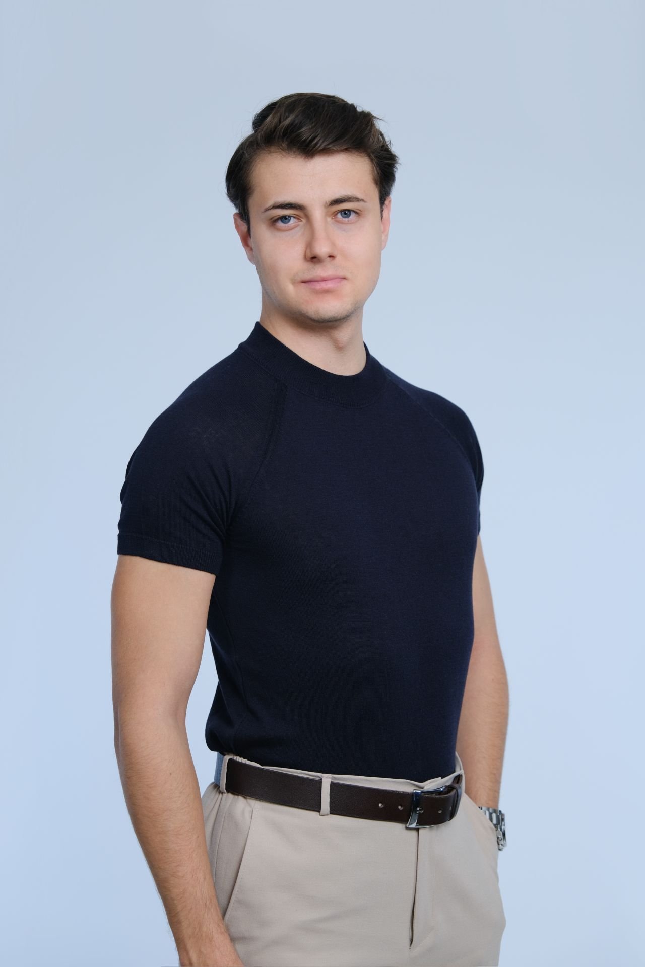 Lacivert Triko Tişört