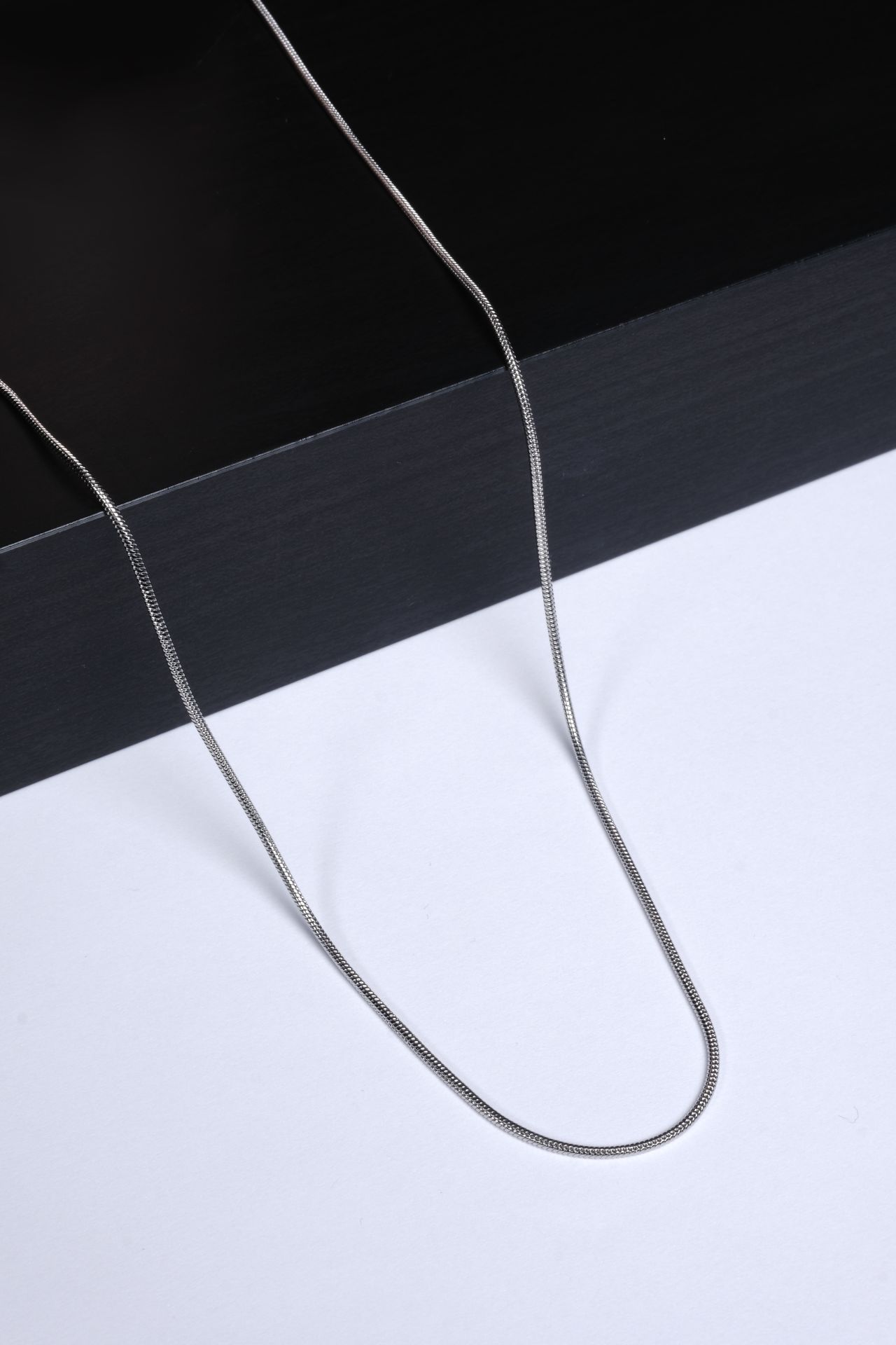 Köşeli Tasarım Paslanmaz Çelik Kolye ve Bileklik Set