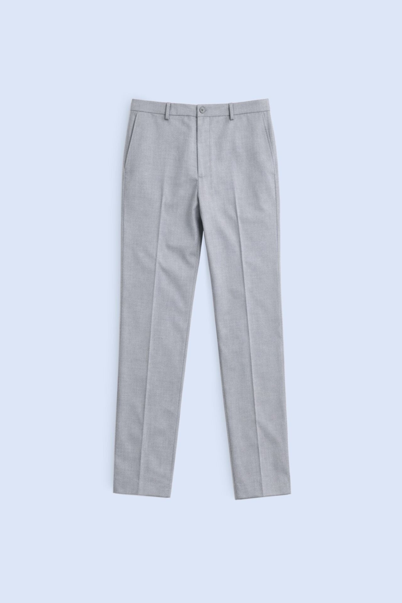 Açık Gri Kumaş Pantolon