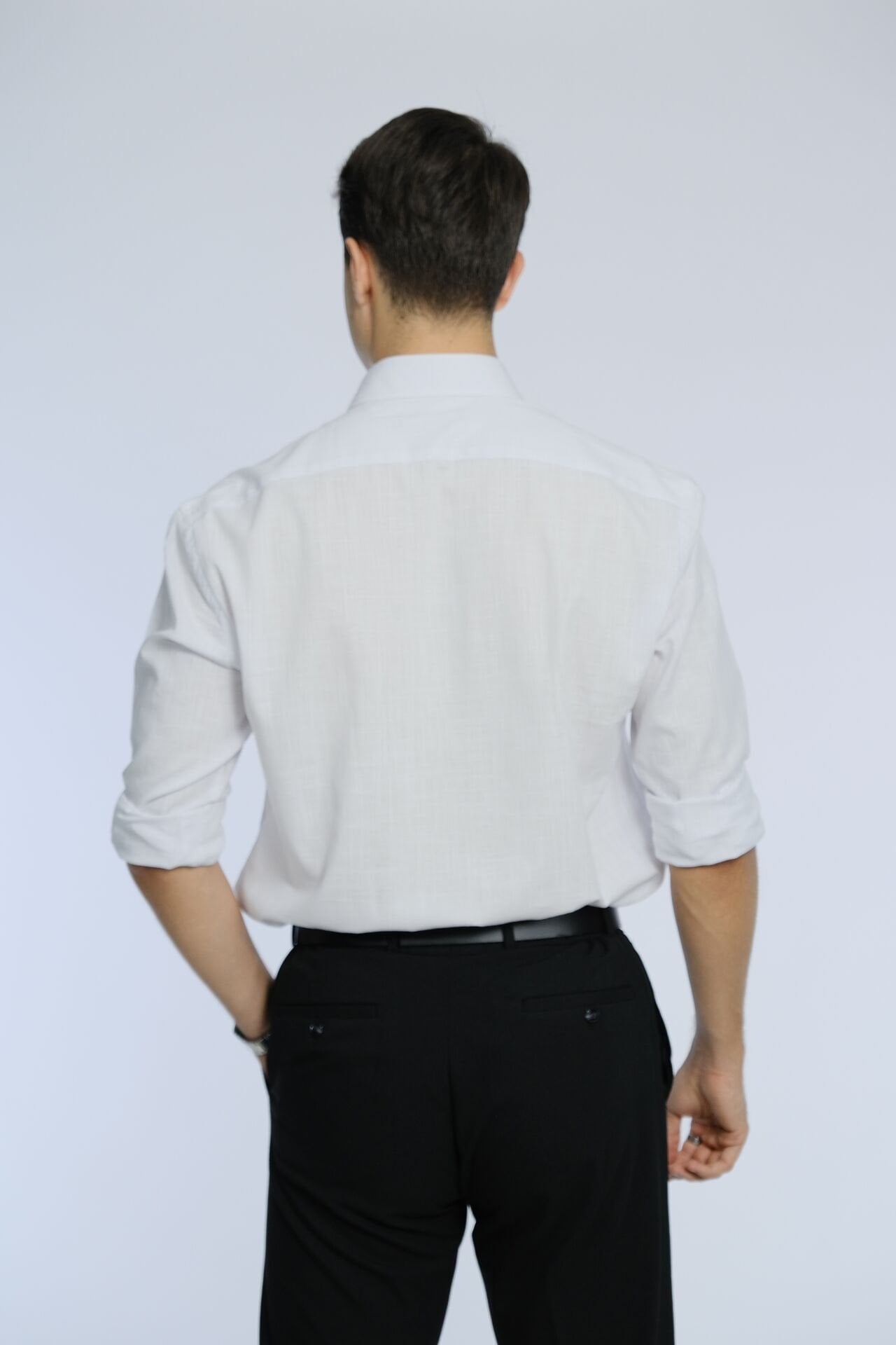 Beyaz Gömlek Klasik Yaka