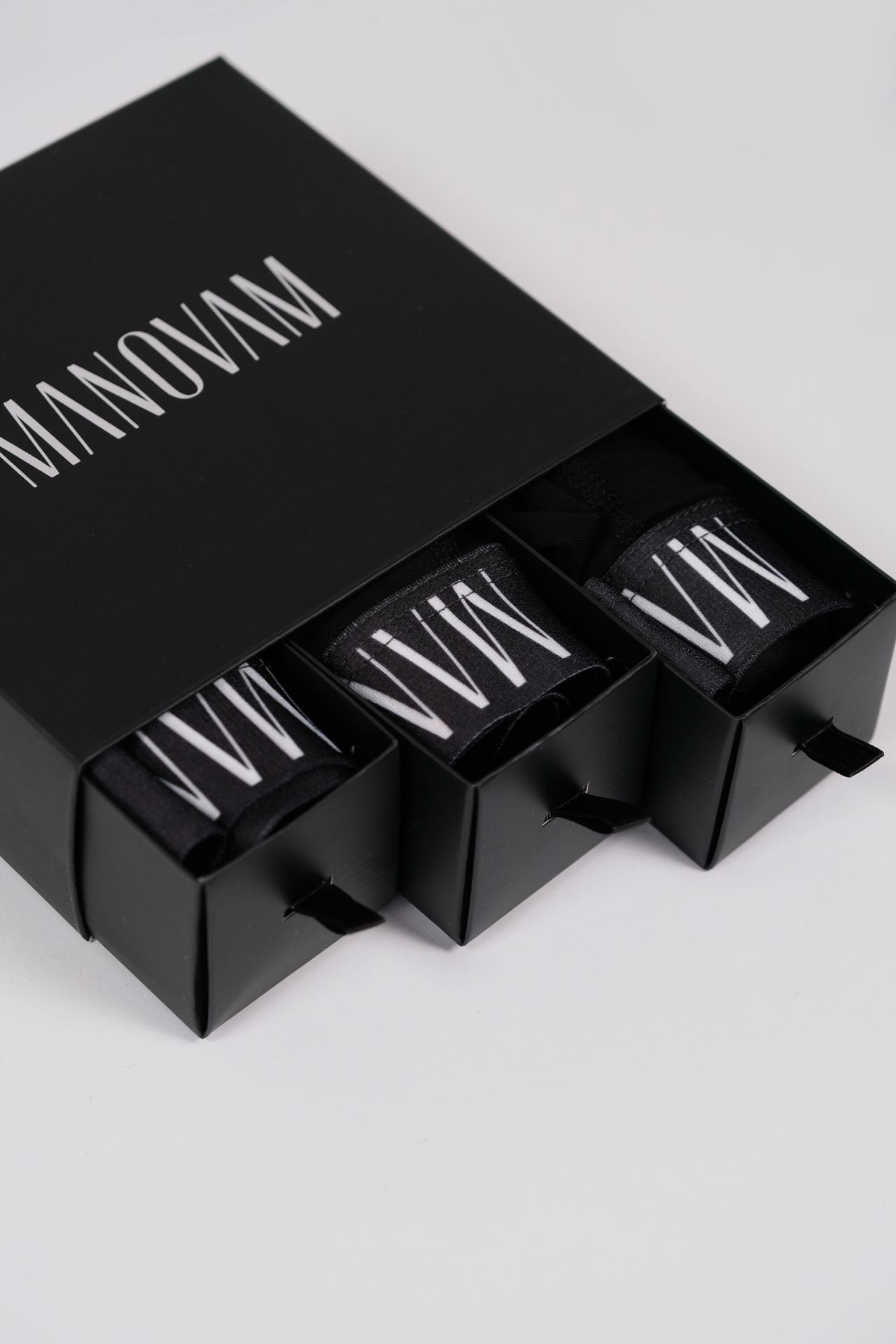 Üçlü Siyah Boxer Set