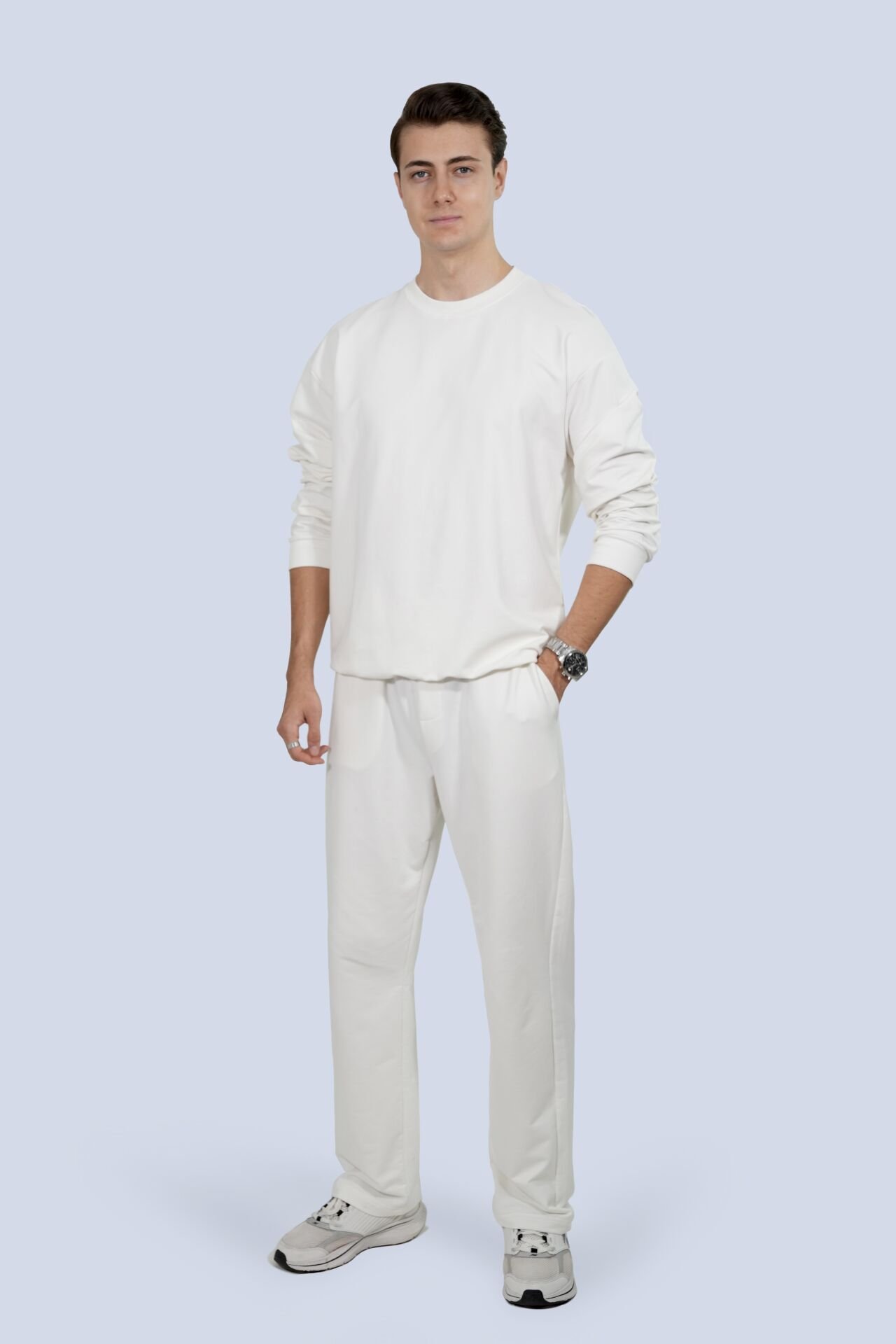 Açık Bej Mevsimlik Eşofman Takımı