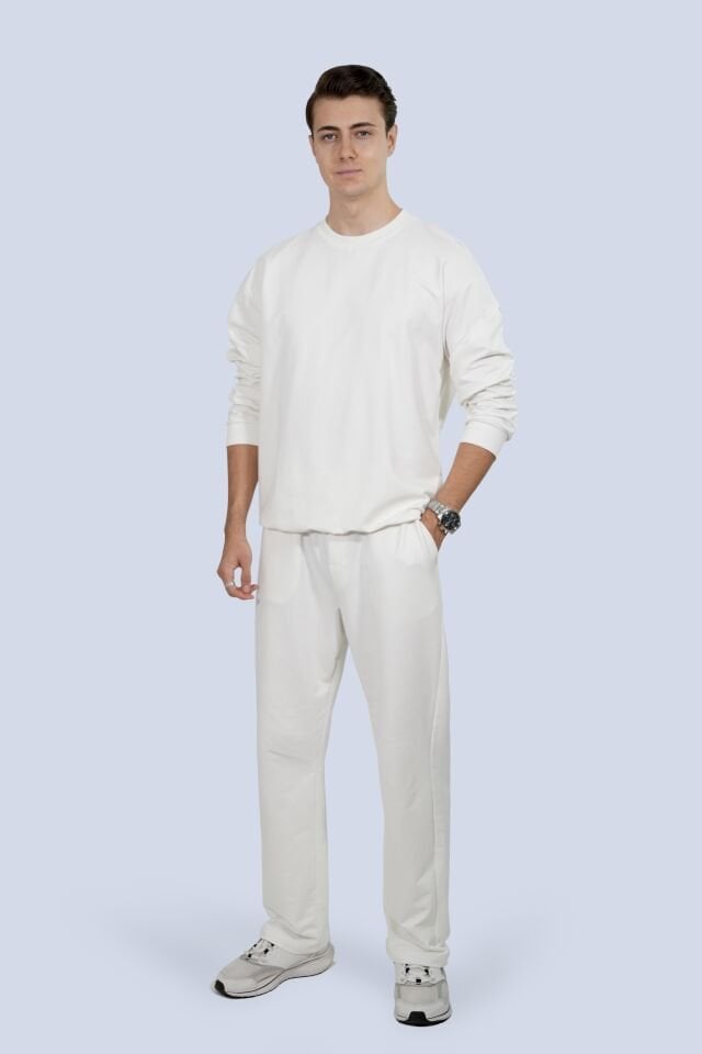 Açık Bej Mevsimlik Eşofman Takımı