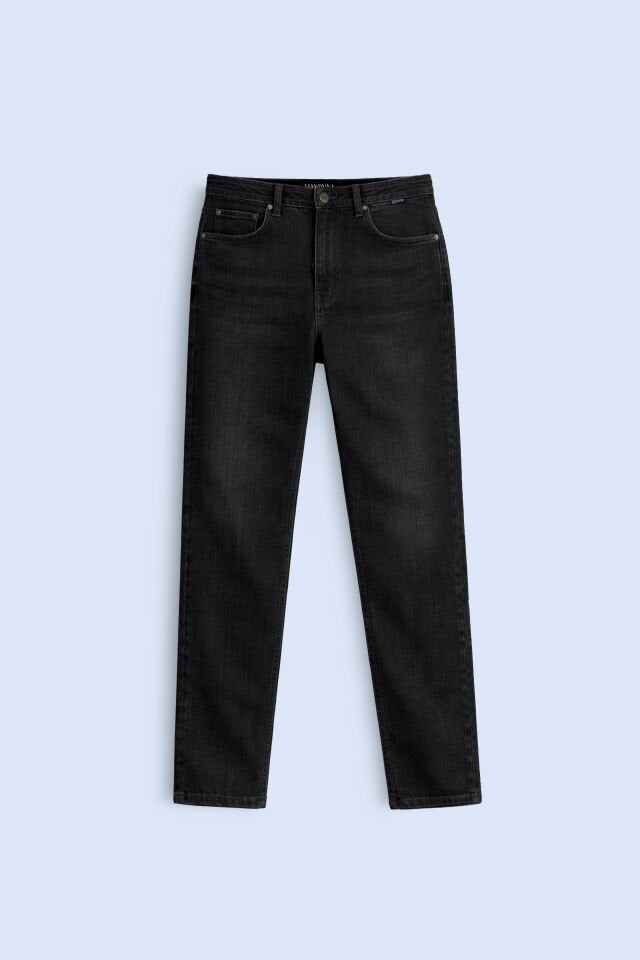 Siyah Loose Jean