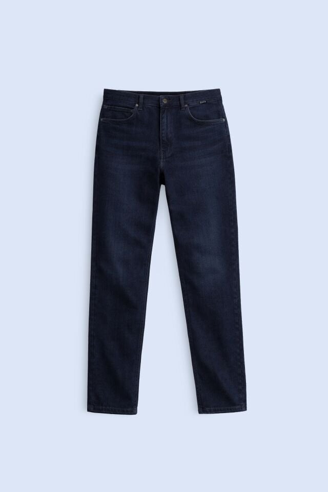 Koyu Lacivert Loose Jean