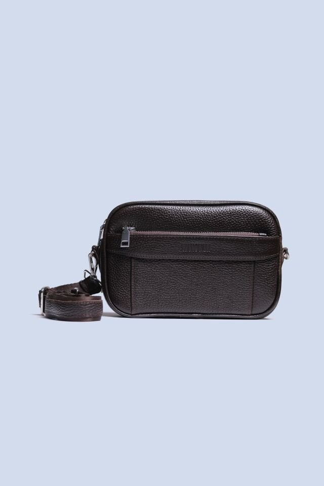 Kahverengi Deri El Çantası V/2.0