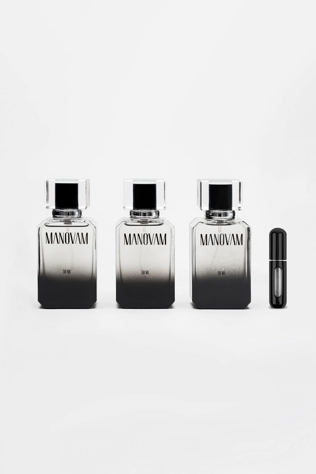 Sauvage, Eros, One Million 50 Ml Parfüm 3’lü Set + Doldurulabilir Mini Parfüm Şişesi