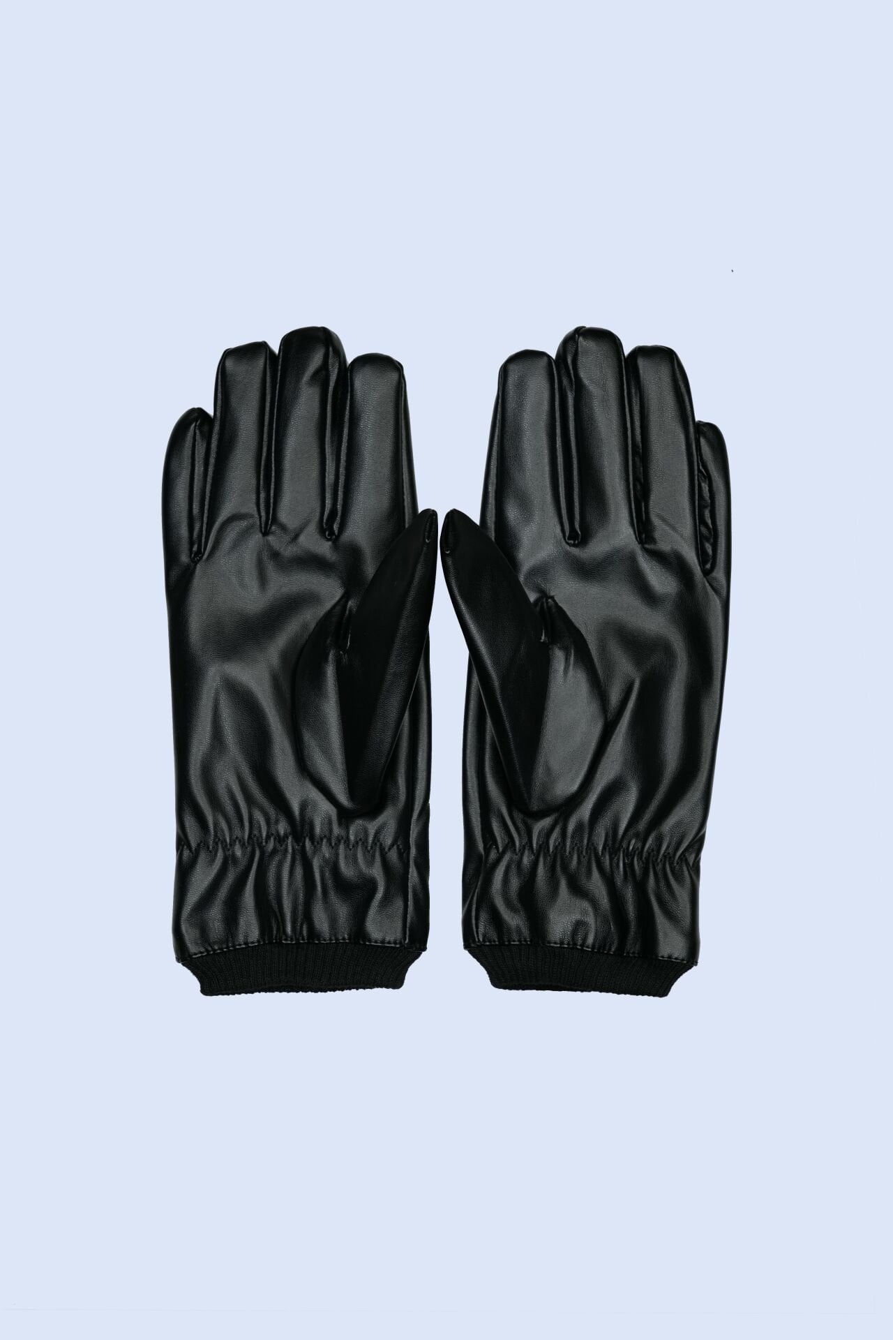 Siyah Suni Deri Eldiven